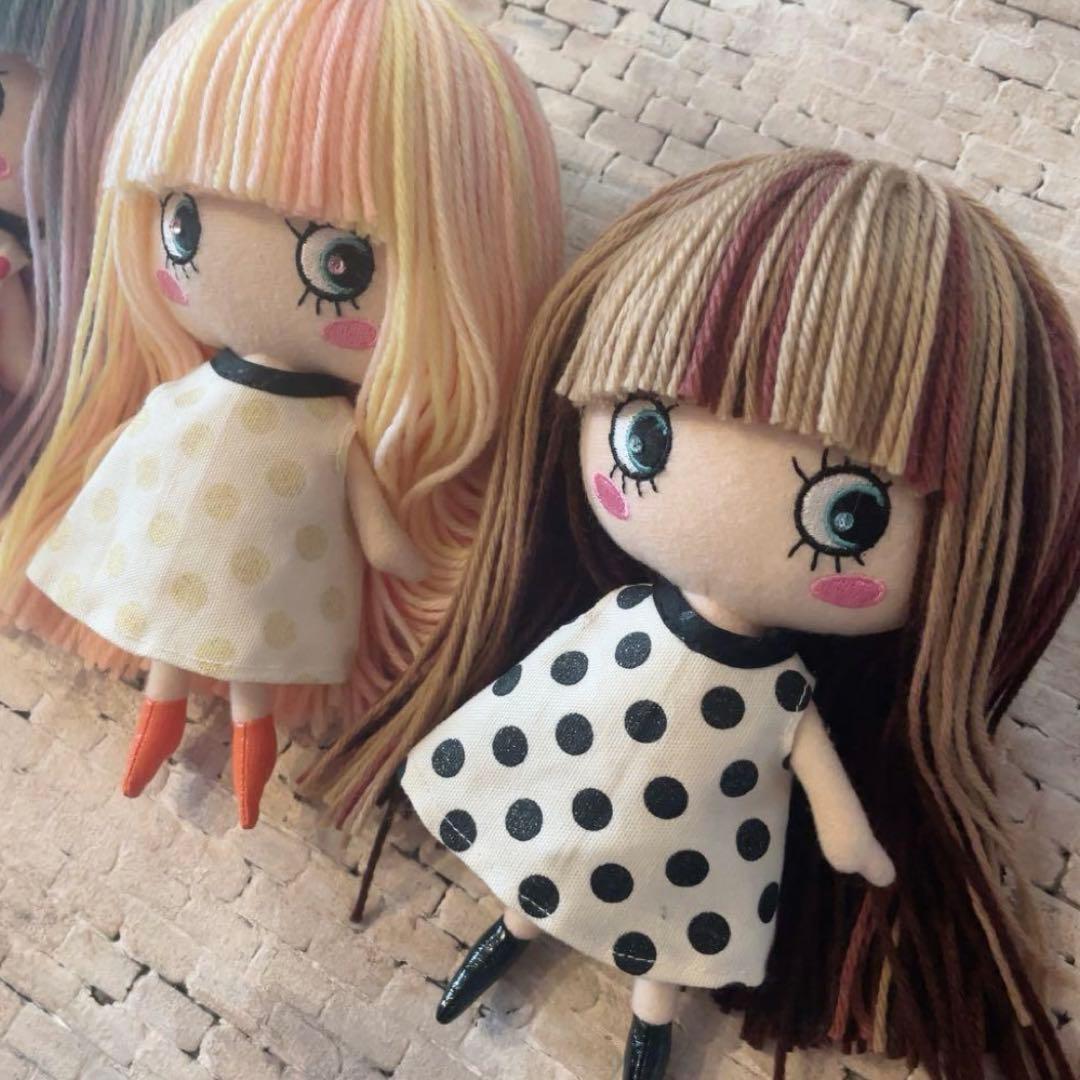 ✧イーマリーちゃんサイズ✧ハッピードール✧フルウィッグ✧３つセット✧
