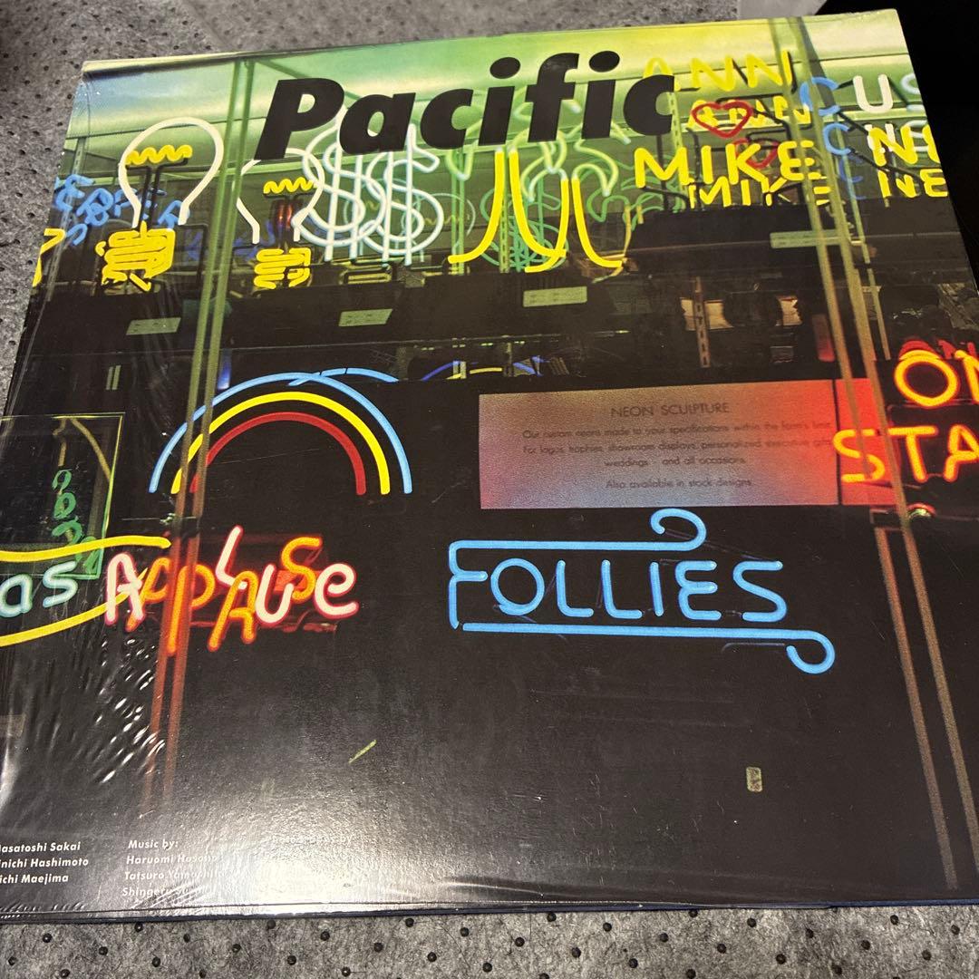 Pacific レコード 鈴木茂　山下達郎　細野晴臣