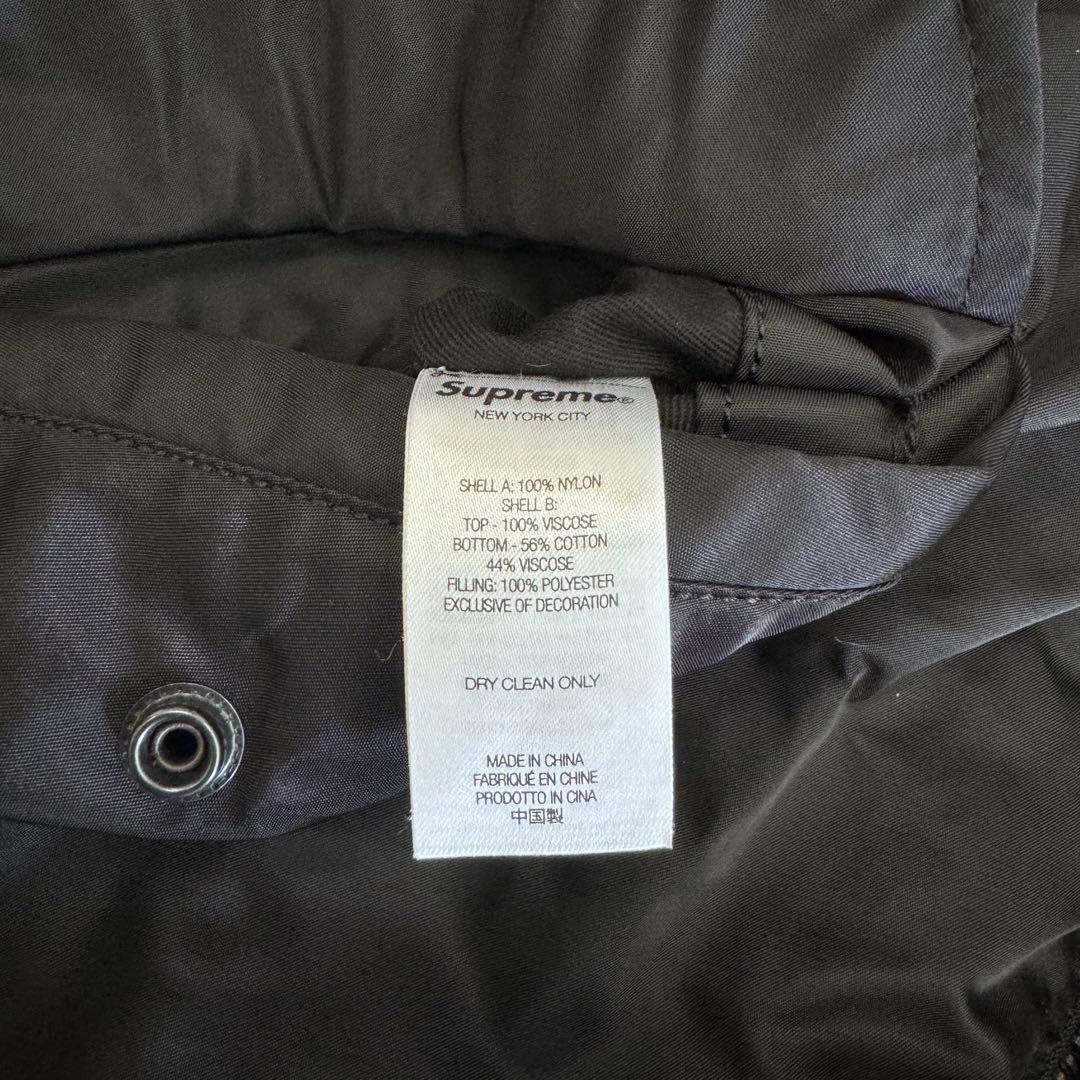 Supreme x GOODENOUGH Reversible MA-1 黒 M