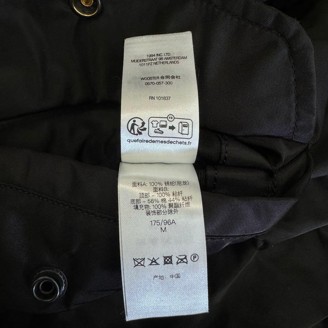 Supreme x GOODENOUGH Reversible MA-1 黒 M