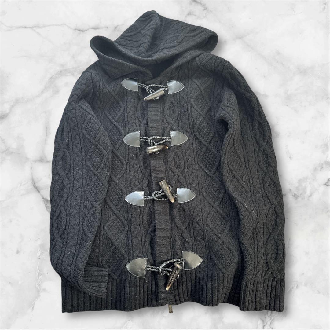 Burberry Black Label ニットダッフルコート メンズ セーター
