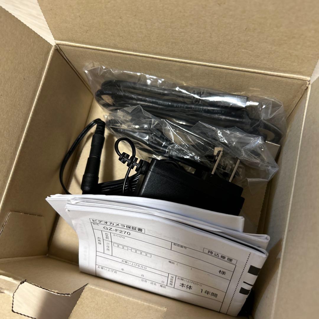 『ほぼ未使用』JVC カメラ本体 セット GZ-F270
