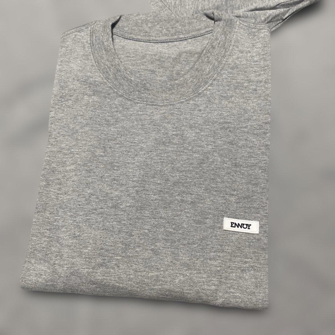 R*F様 新品　ENNOY エンノイ 3PACK Tシャツ L 3枚セット グレ