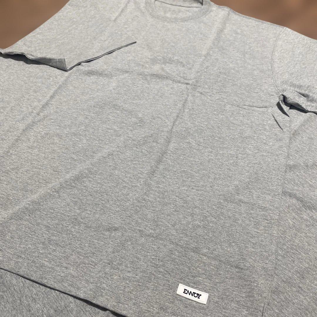 R*F様 新品　ENNOY エンノイ 3PACK Tシャツ L 3枚セット グレ