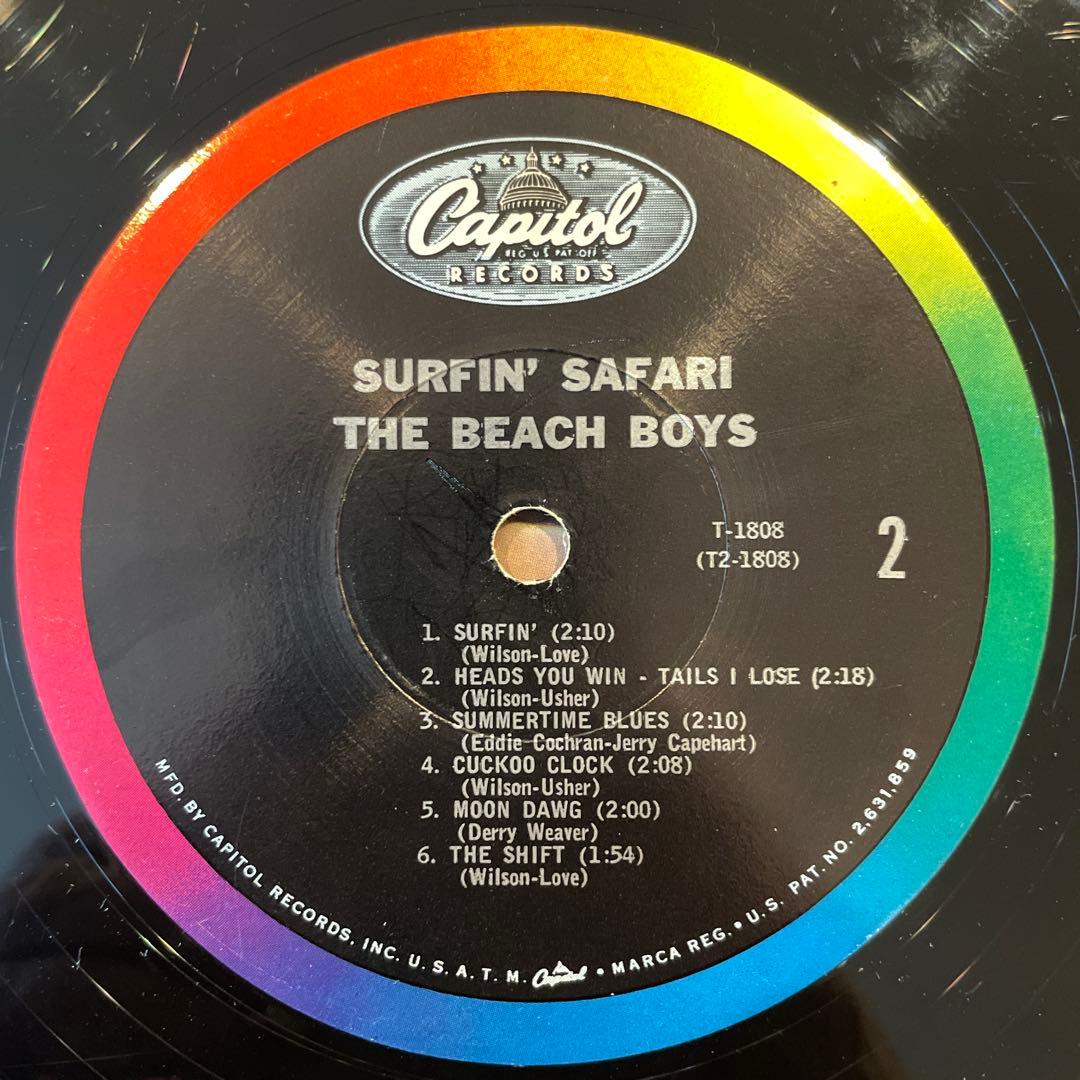 米オリジナルモノ THE BEACH BOYS \"Surfin' safari\"