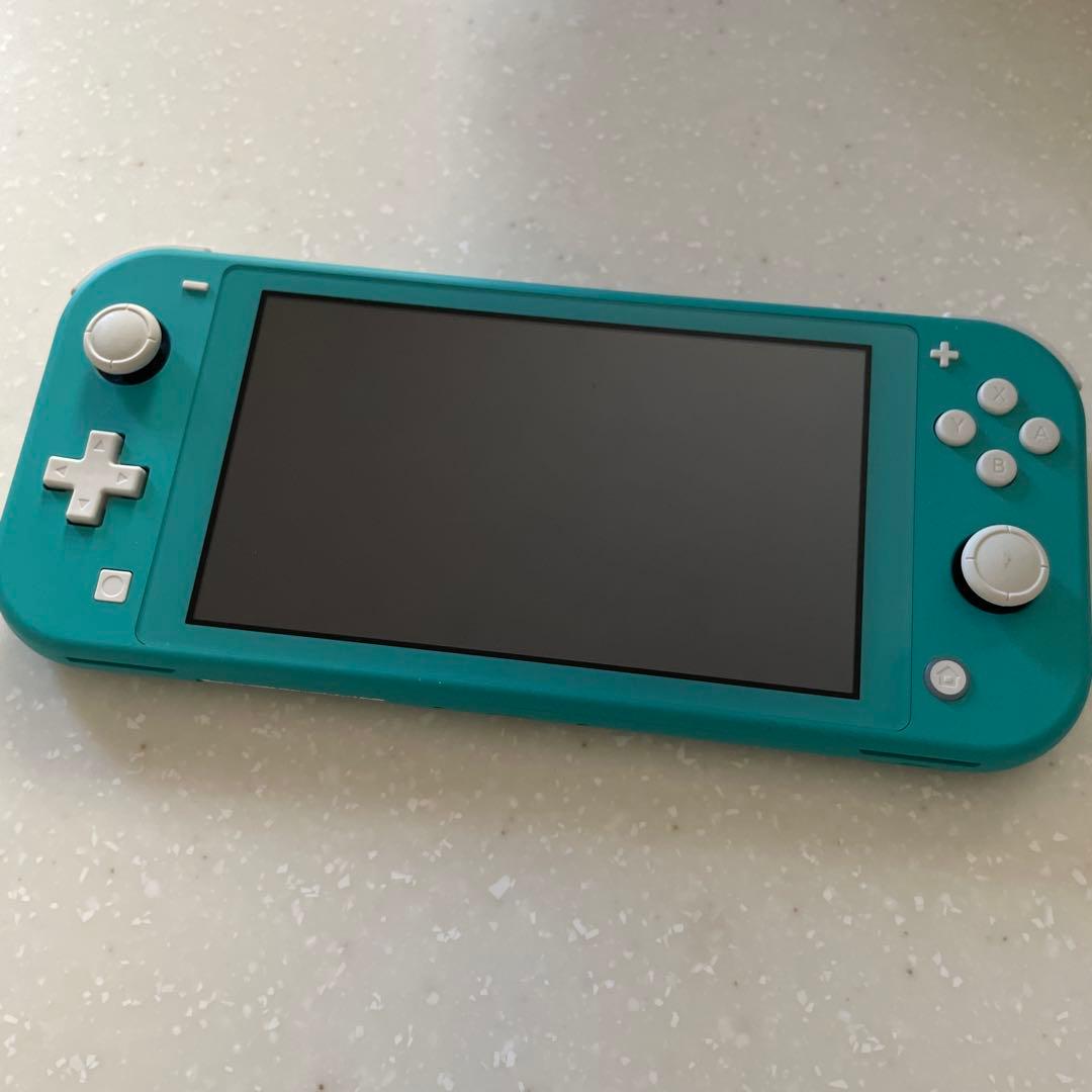 な*ぅ様 美品　Nintendo Switch Lite ターコイズ