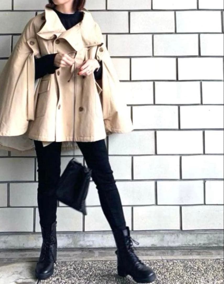 select shop ella ポンチョ トレンチコート