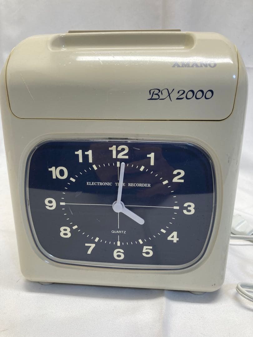 AMANO アマノ　タイムレコーダー　BX2000 ①