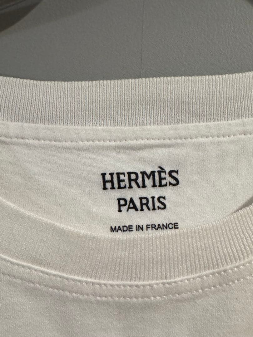 Hermes エルメス　Tシャツ　micro cartouche 36