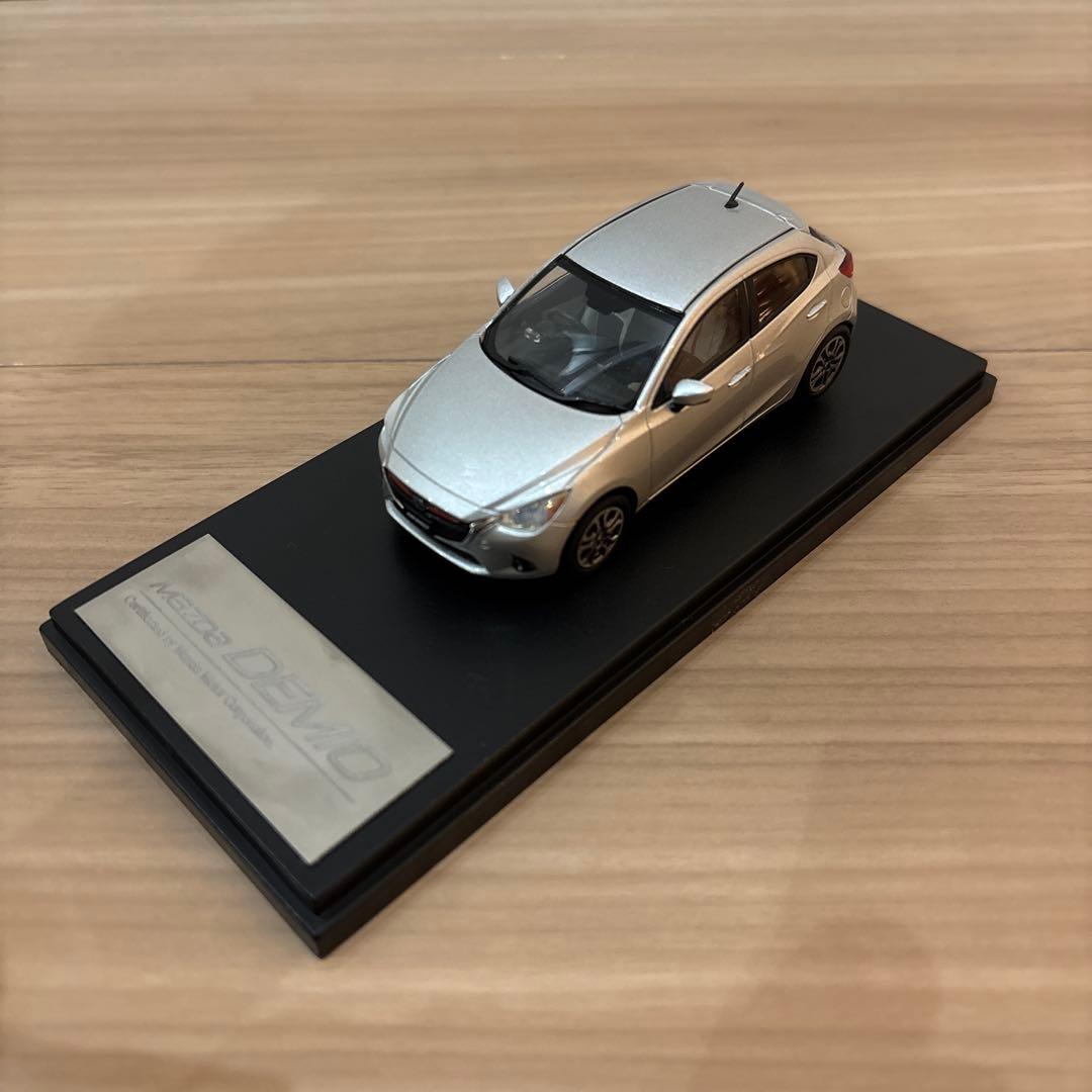Mazda Demio ミニカー シルバー