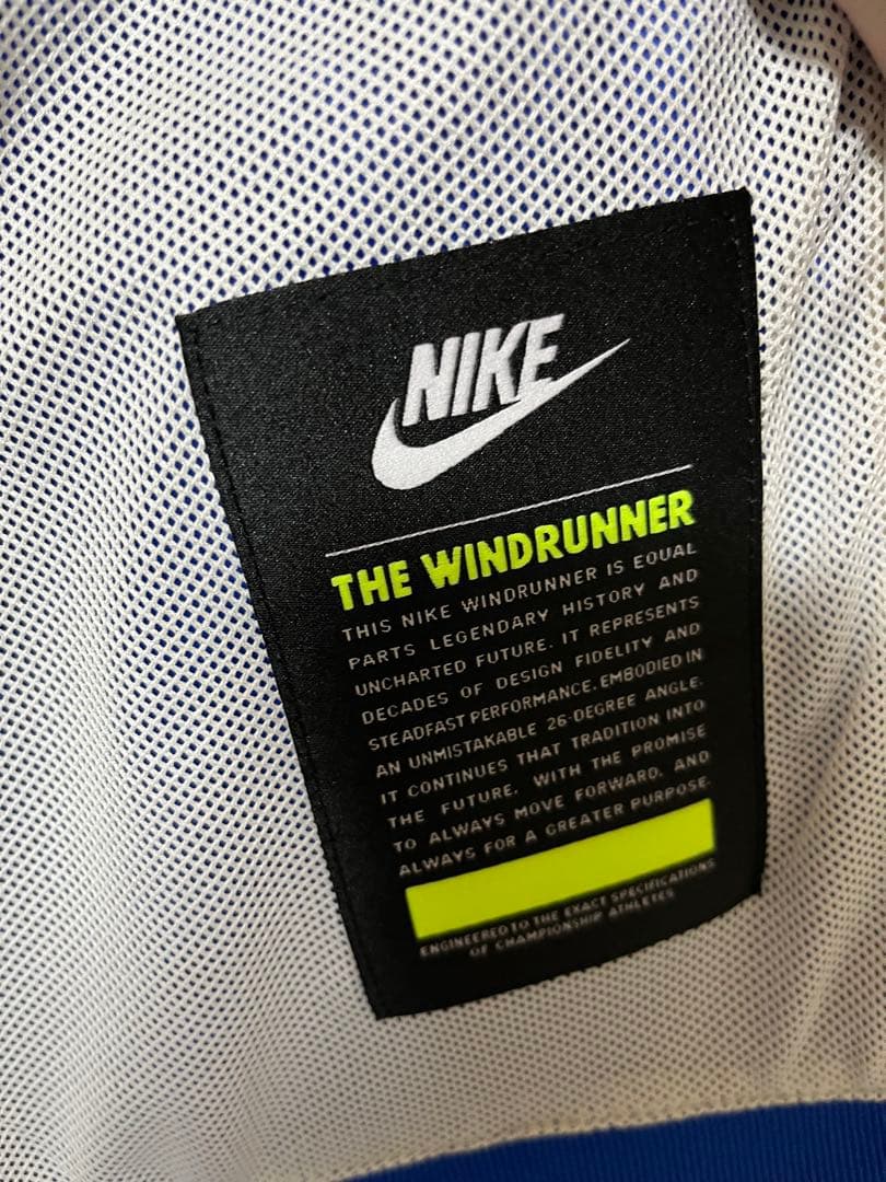 Nike ウィンドブレーカー 青/白