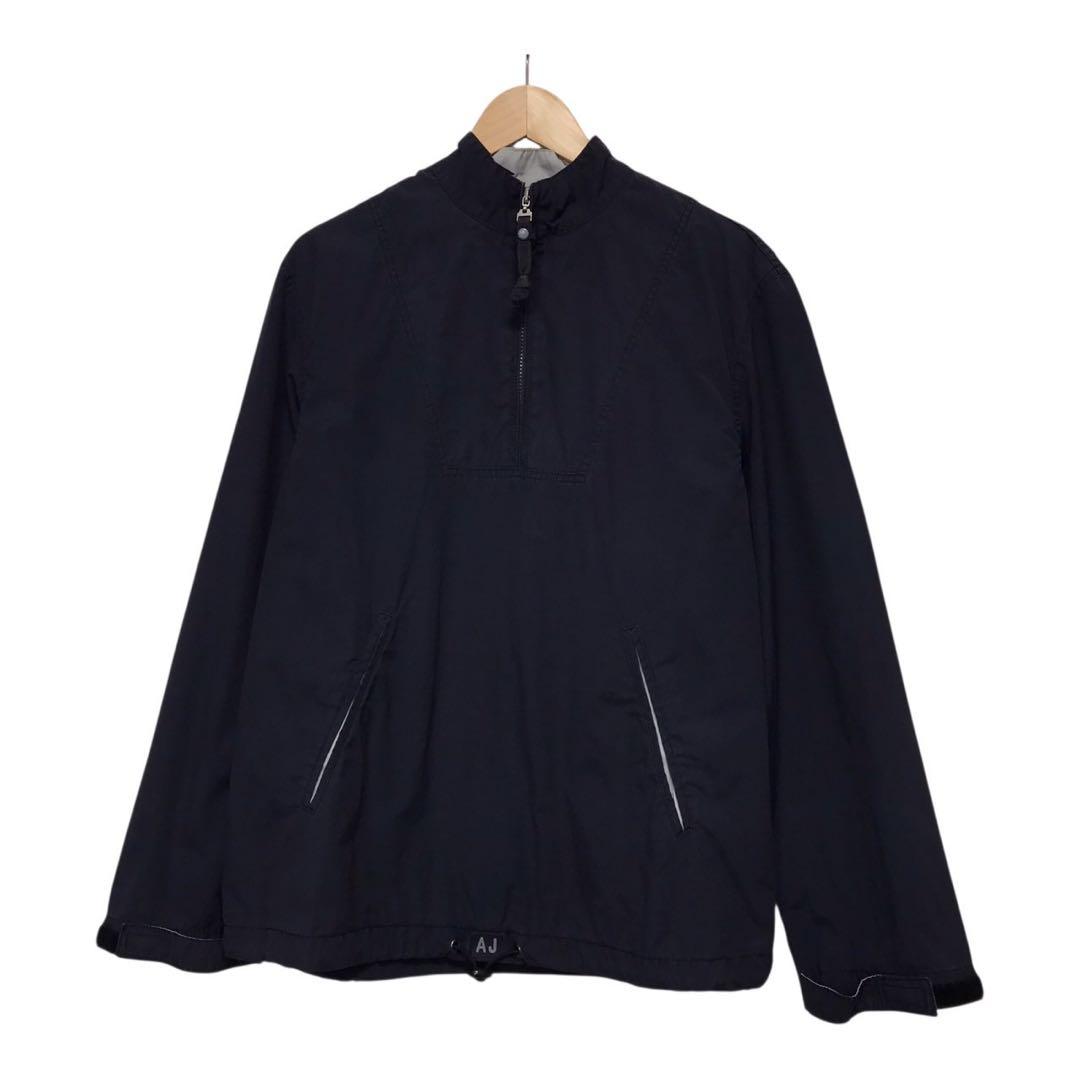 ARMANI JEANS アルマーニ　コットンアノラックパーカー　イタリア製