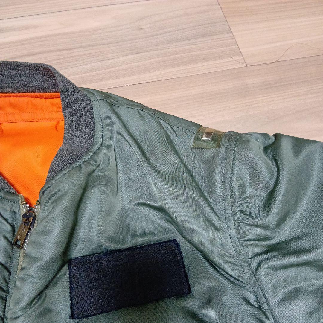 MA-1 実物 1974年製 フライトジャケット アルファ ビンテージ品