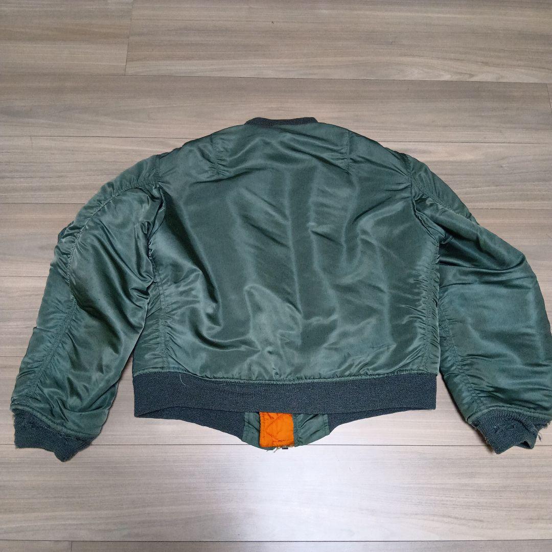 MA-1 実物 1974年製 フライトジャケット アルファ ビンテージ品