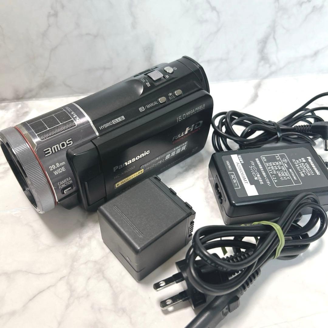 美品✨パナソニック　HC-X900M デジタルビデオカメラ　64G FULLHD