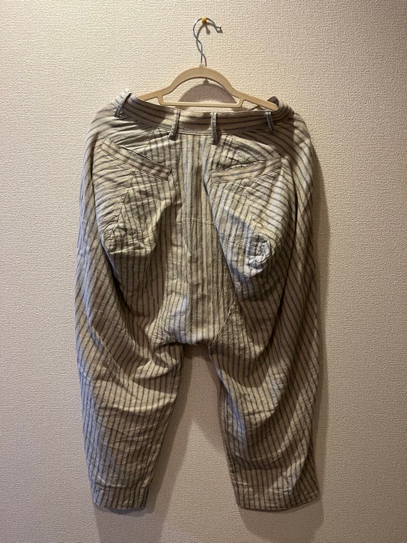 美品　ヴィヴィアンウエストウッド　ストライプ　サルエルパンツ　44(M〜L相当)