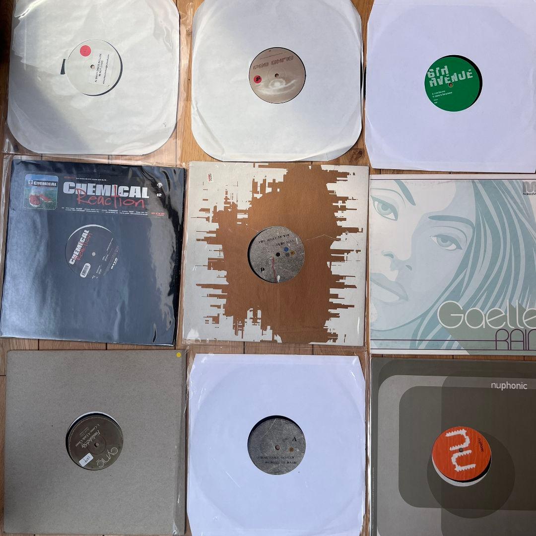 deep house techno レコード　まとめ　まとめ売り　LP　36枚