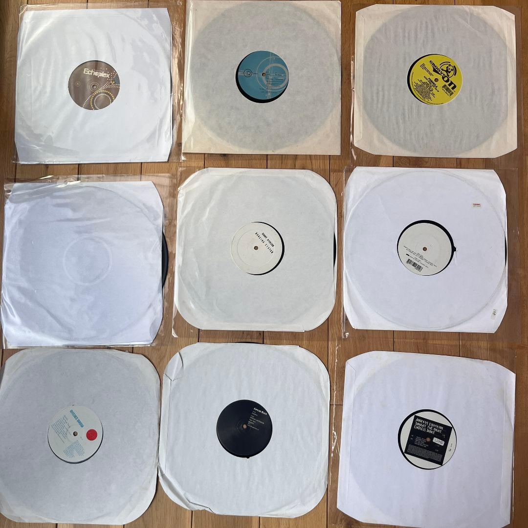 deep house techno レコード　まとめ　まとめ売り　LP　36枚