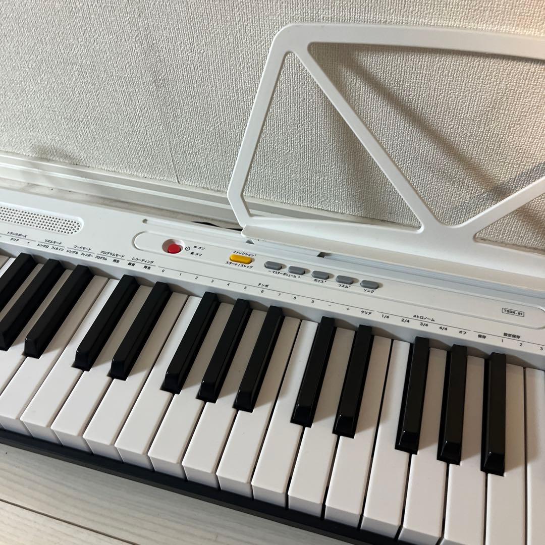 TORTE 電子ピアノ61鍵盤キーボード　録音機能付き　人気商品　最終値下げ