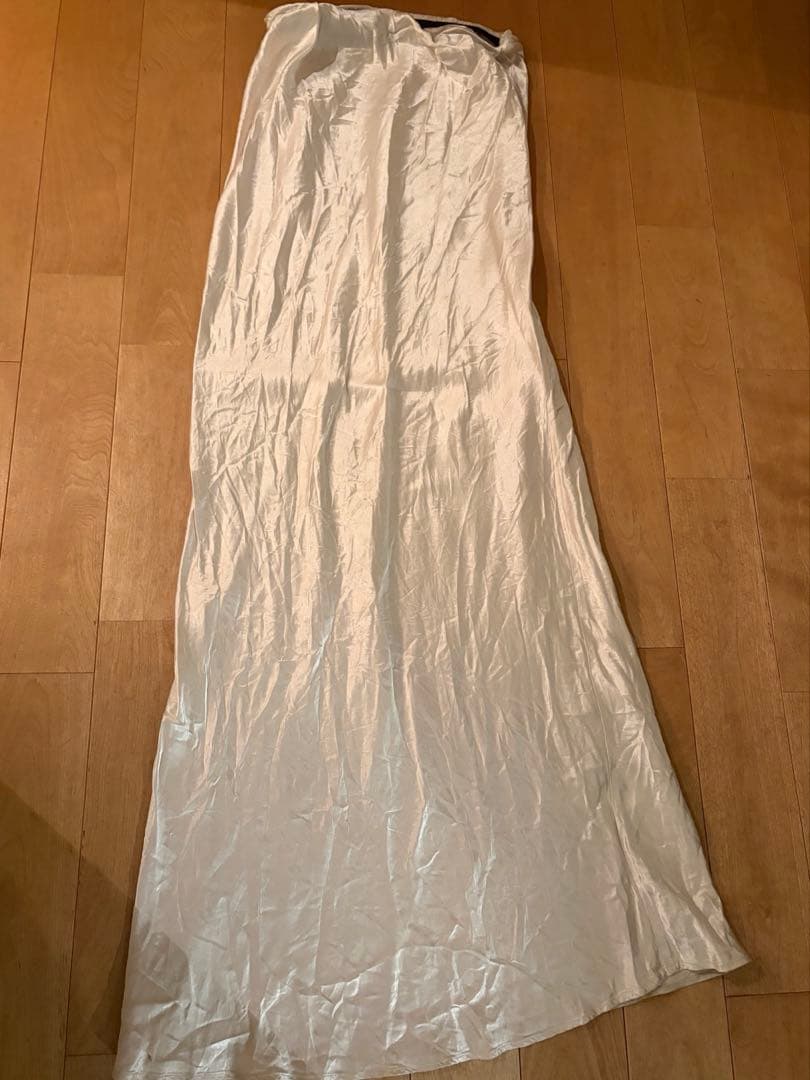 最終値下げ　ENOF ace long skirt ecru M