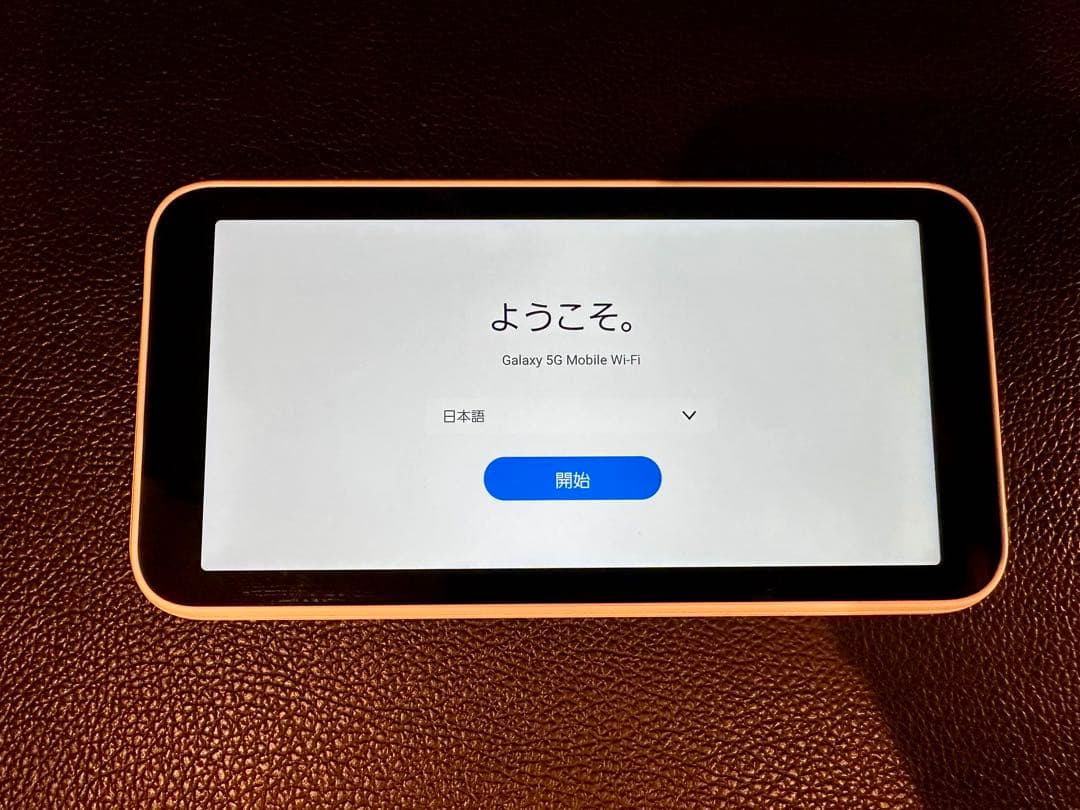 専用ケース付★Galaxy 5G Mobile Wi-Fi SCR01★消毒済
