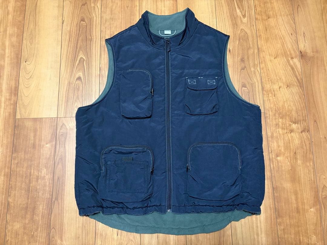 トップス 00s CANYON  BLUES NYLON VEST XL