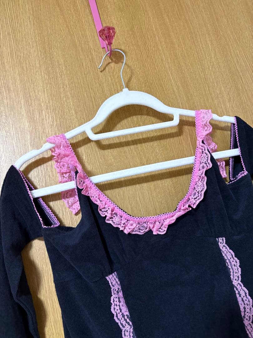 新品☆MA*RS Sugar Glossピンクレースルームウェア激レア希少