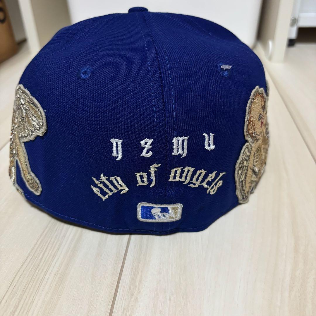 し*ん様 希少✨未使用 ニューエラ メジャー LA MLB キャップ ブルー　5