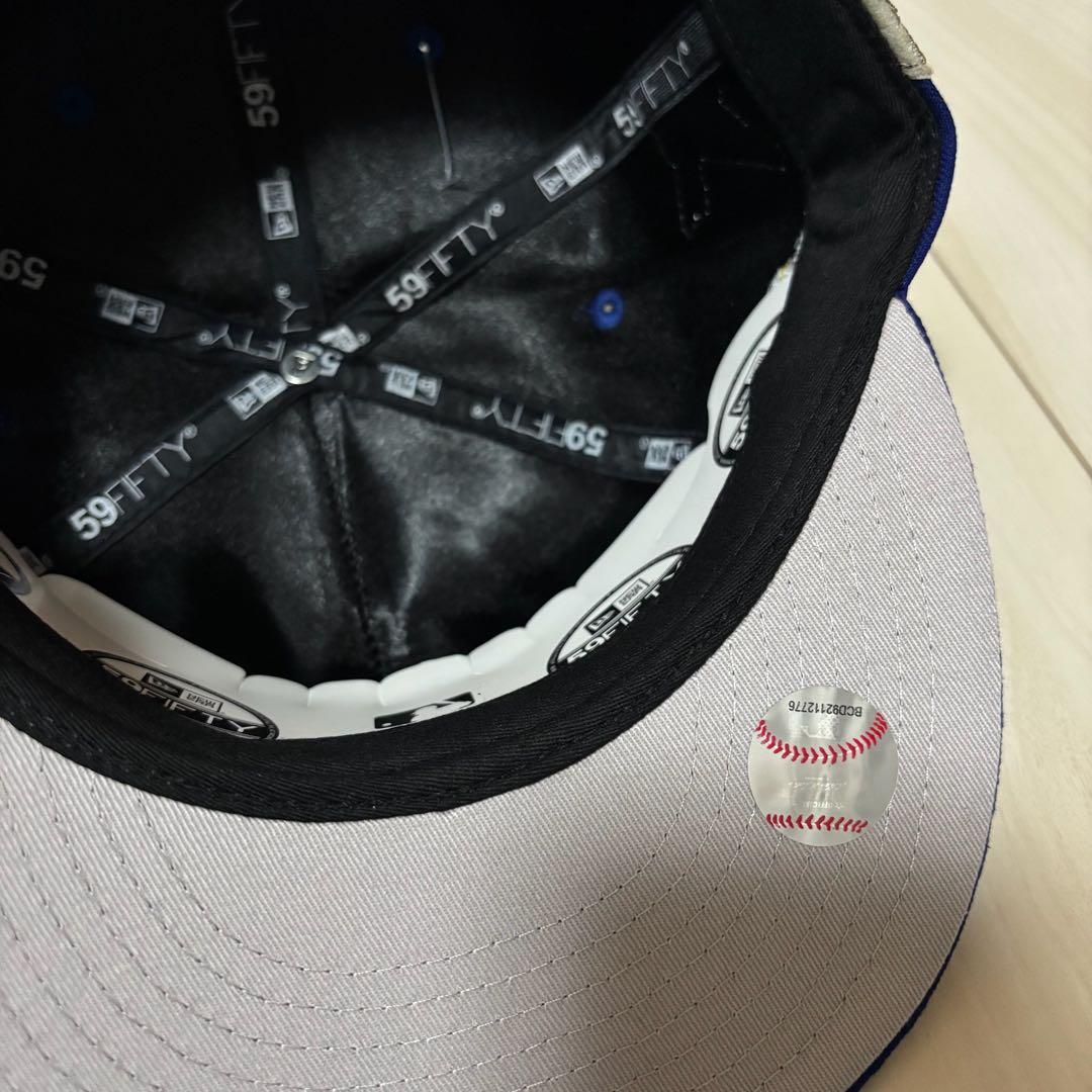 し*ん様 希少✨未使用 ニューエラ メジャー LA MLB キャップ ブルー　5