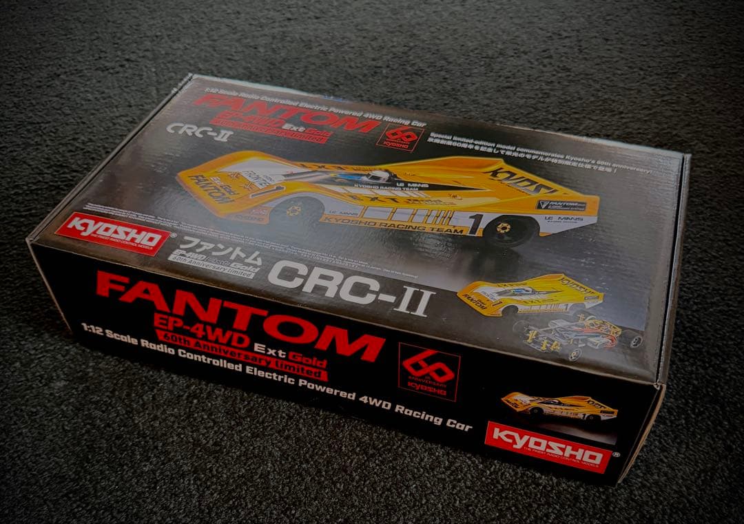 【新品未開封】京商 ファントム EP 4WD Ext ゴールド 60周年記念