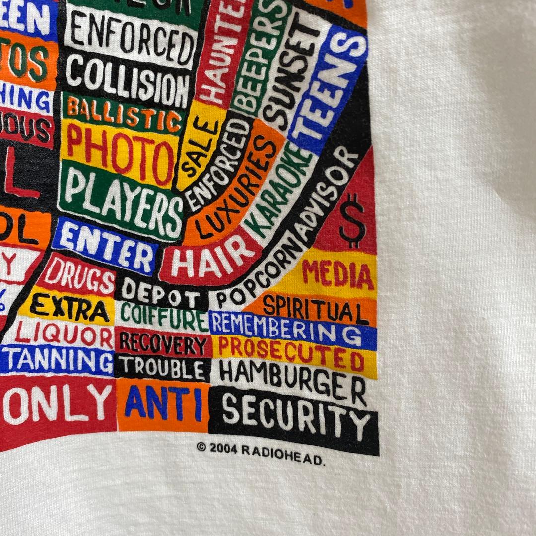 RADIOHEAD Hail to the Thief Tシャツ xl 00s