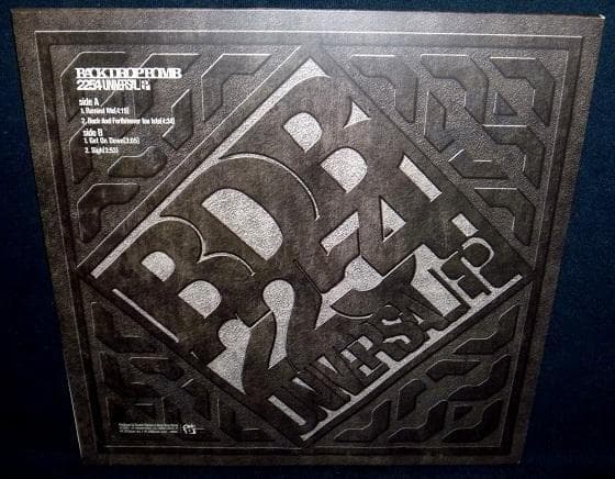 新品 Back Drop Bomb - 2254 Universal Ep