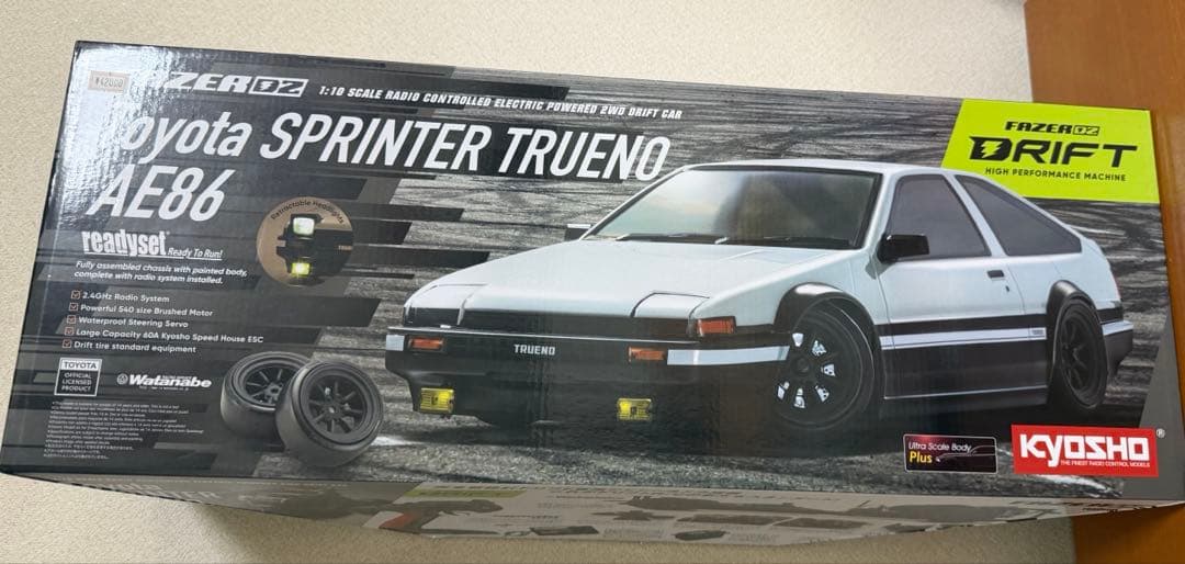 京商　FAZER D2 ae86 オプションパーツ、電飾付きラジコン