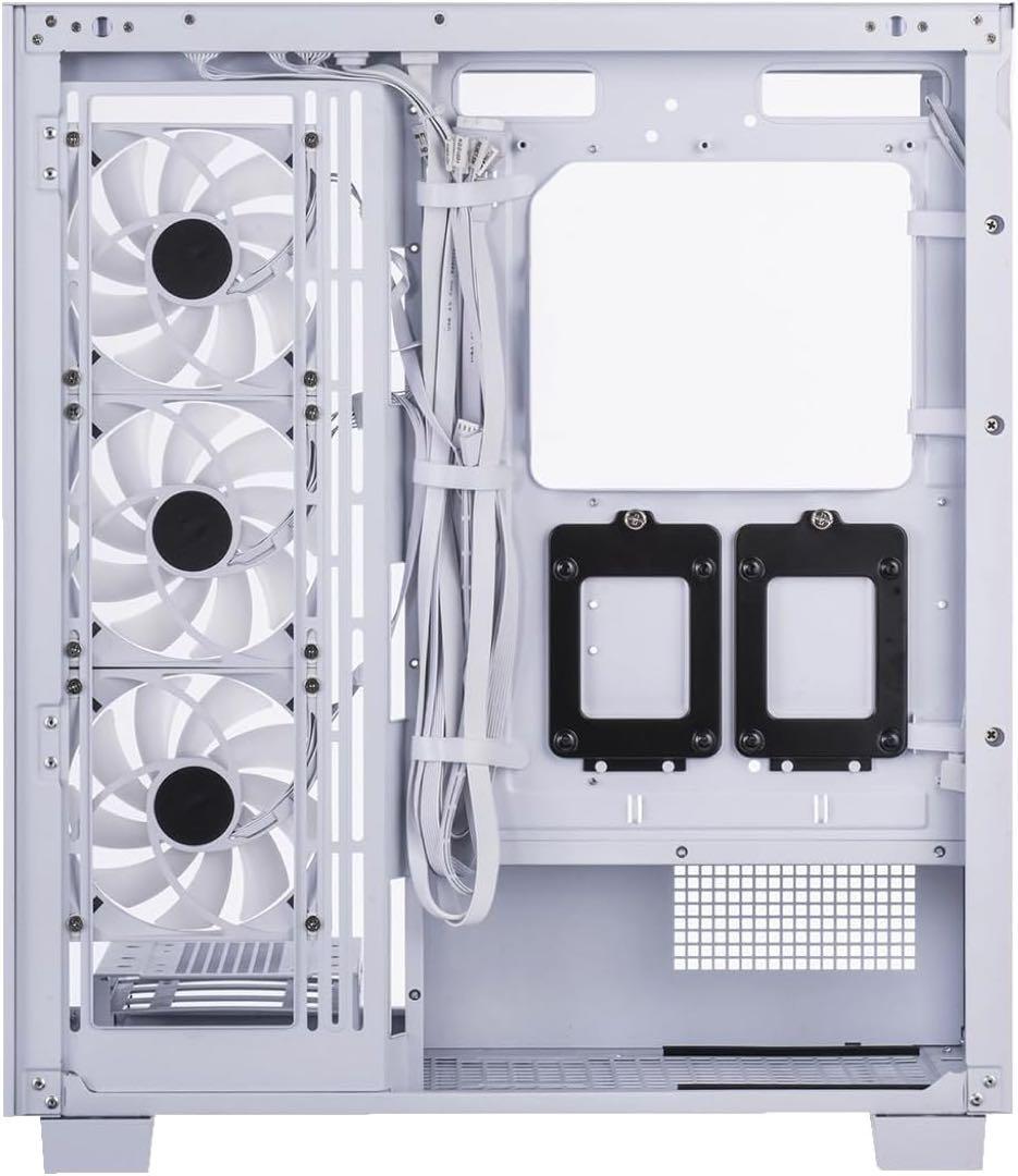 玄人志向 PCケース ATX タワー ホワイト KRC-AT01W