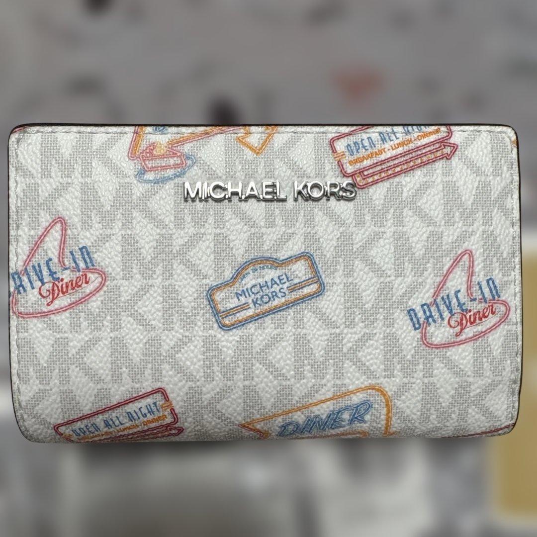 MICHAEL KORS 二つ折り財布　美品　匿名配送