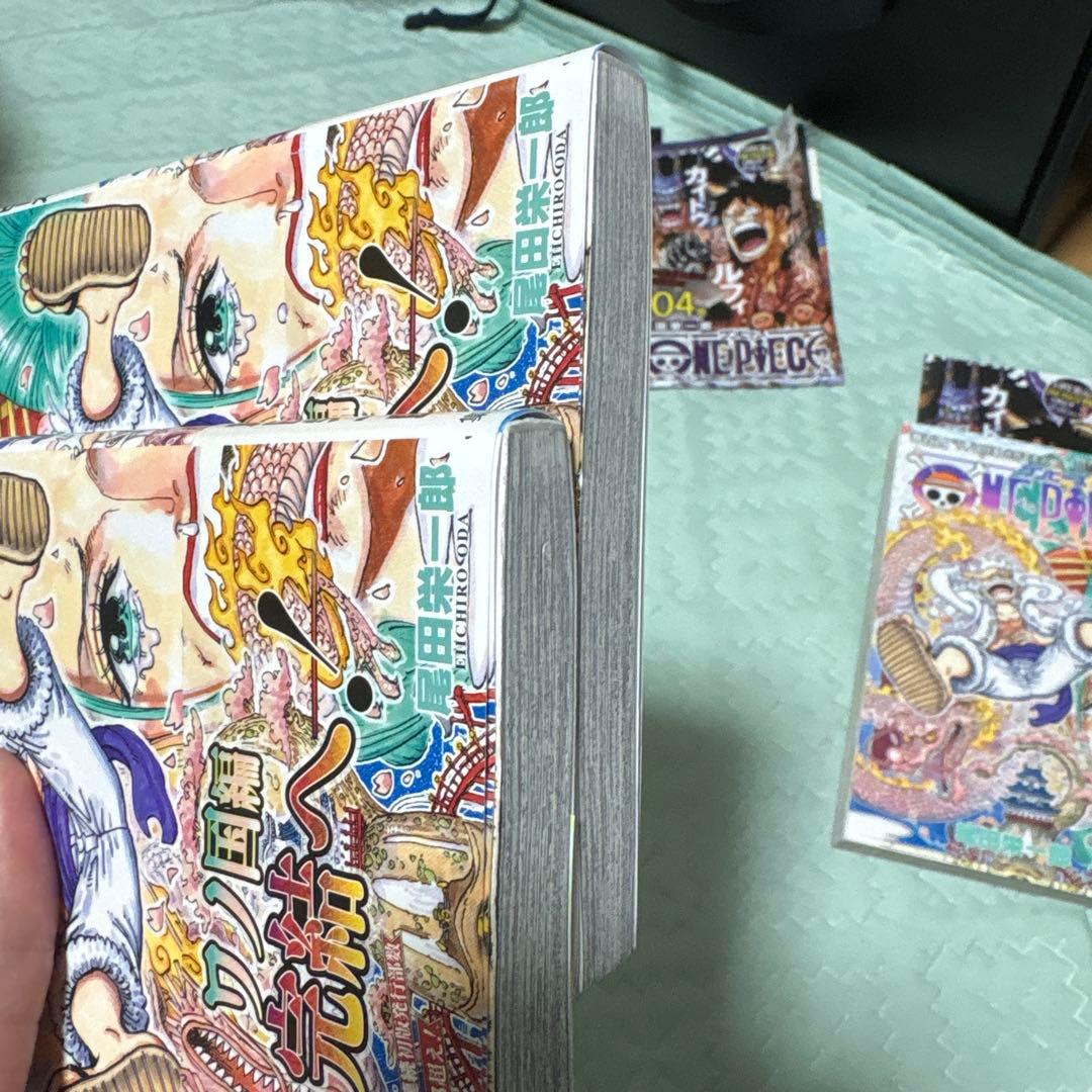 帯付きONE PIECE 104巻　初版　4冊セット チラシあり