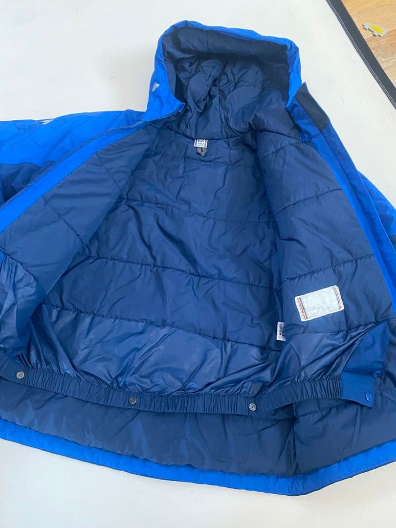 モンベル mont-bell 中綿 パウダーステップパーカ 160 美品