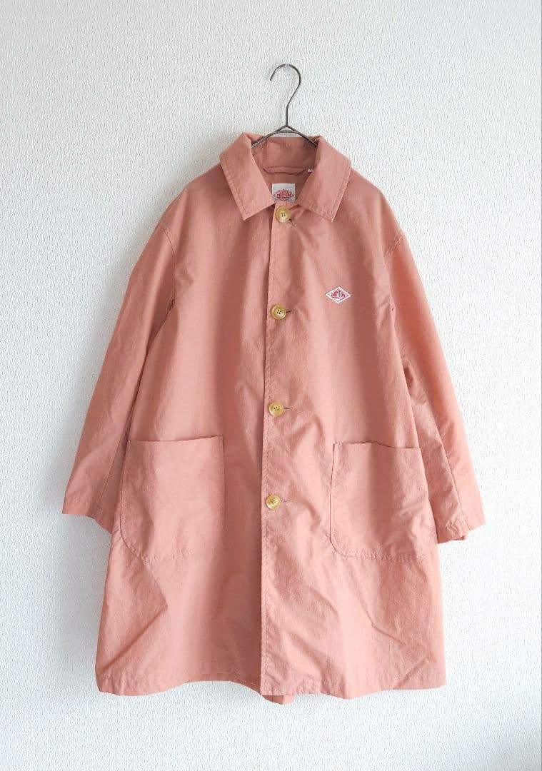 DANTON ダントン ナイロン タフタコート 36　ピンク　美色