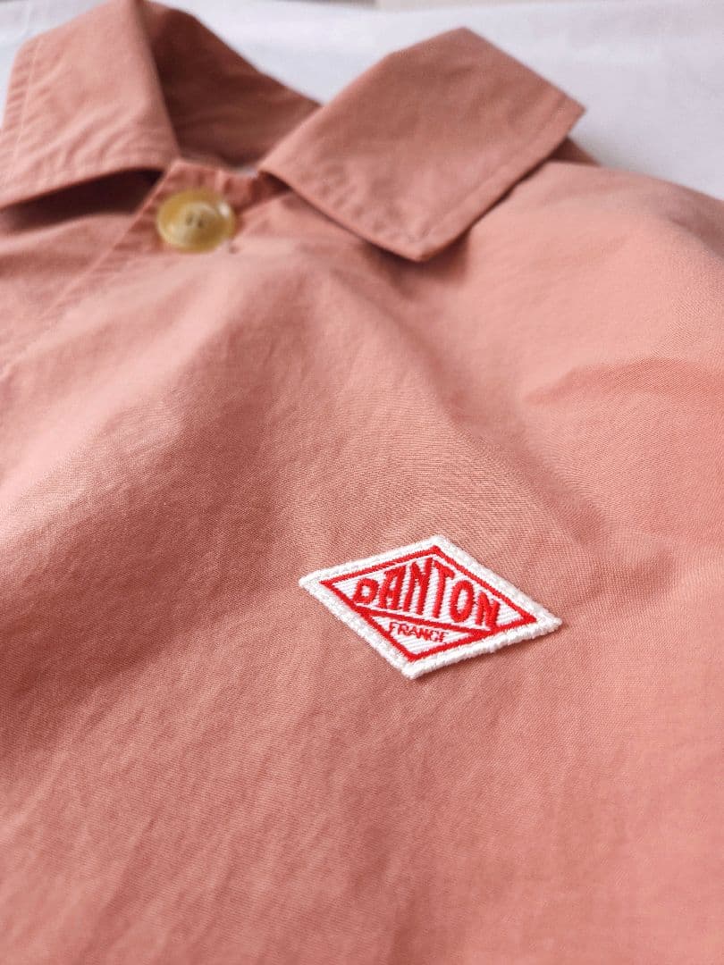 DANTON ダントン ナイロン タフタコート 36　ピンク　美色