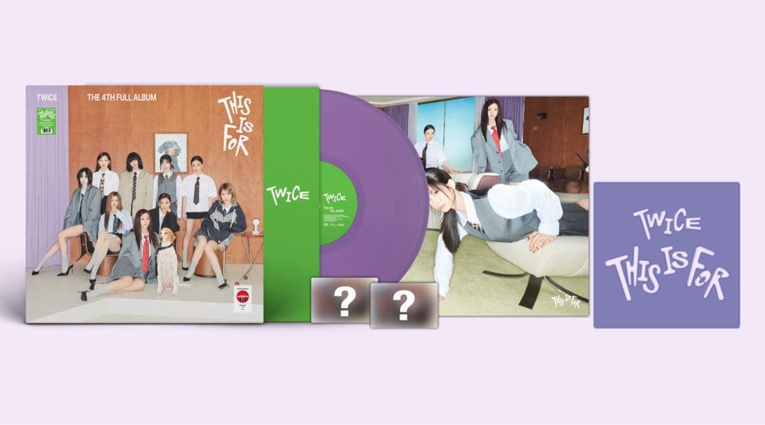 【ラスト1セット】TWICE This is for Vinyl レコード