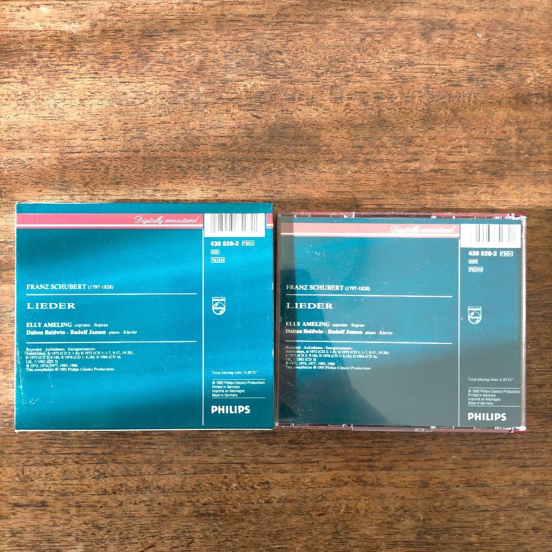 クラシック Elly Ameling SCHUBERT Lider