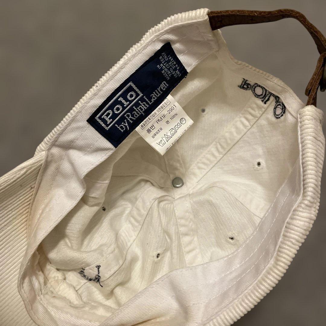 90s Polo by Ralph Laurenコーデュロイ キャップ