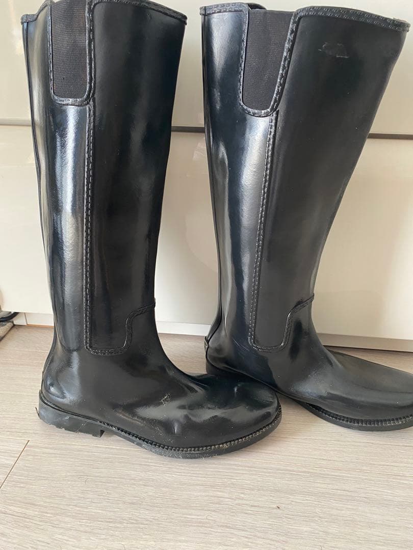 MICHAEL KORS ブラック長靴 レインブーツ