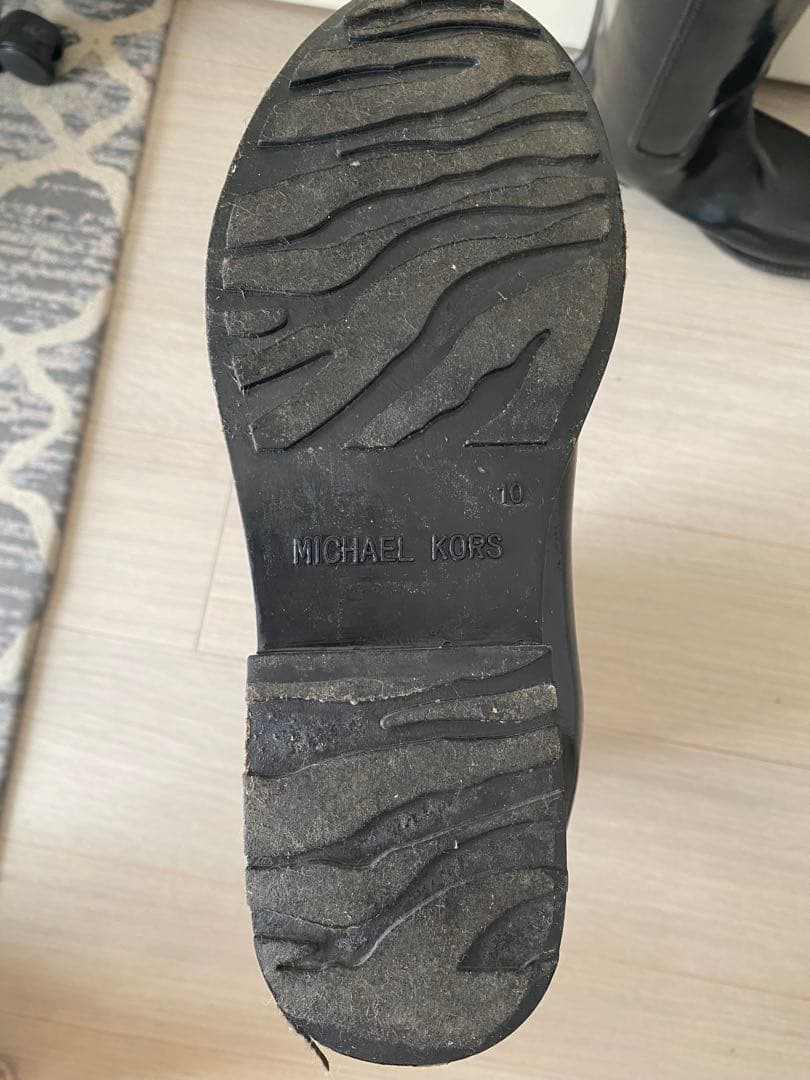 MICHAEL KORS ブラック長靴 レインブーツ