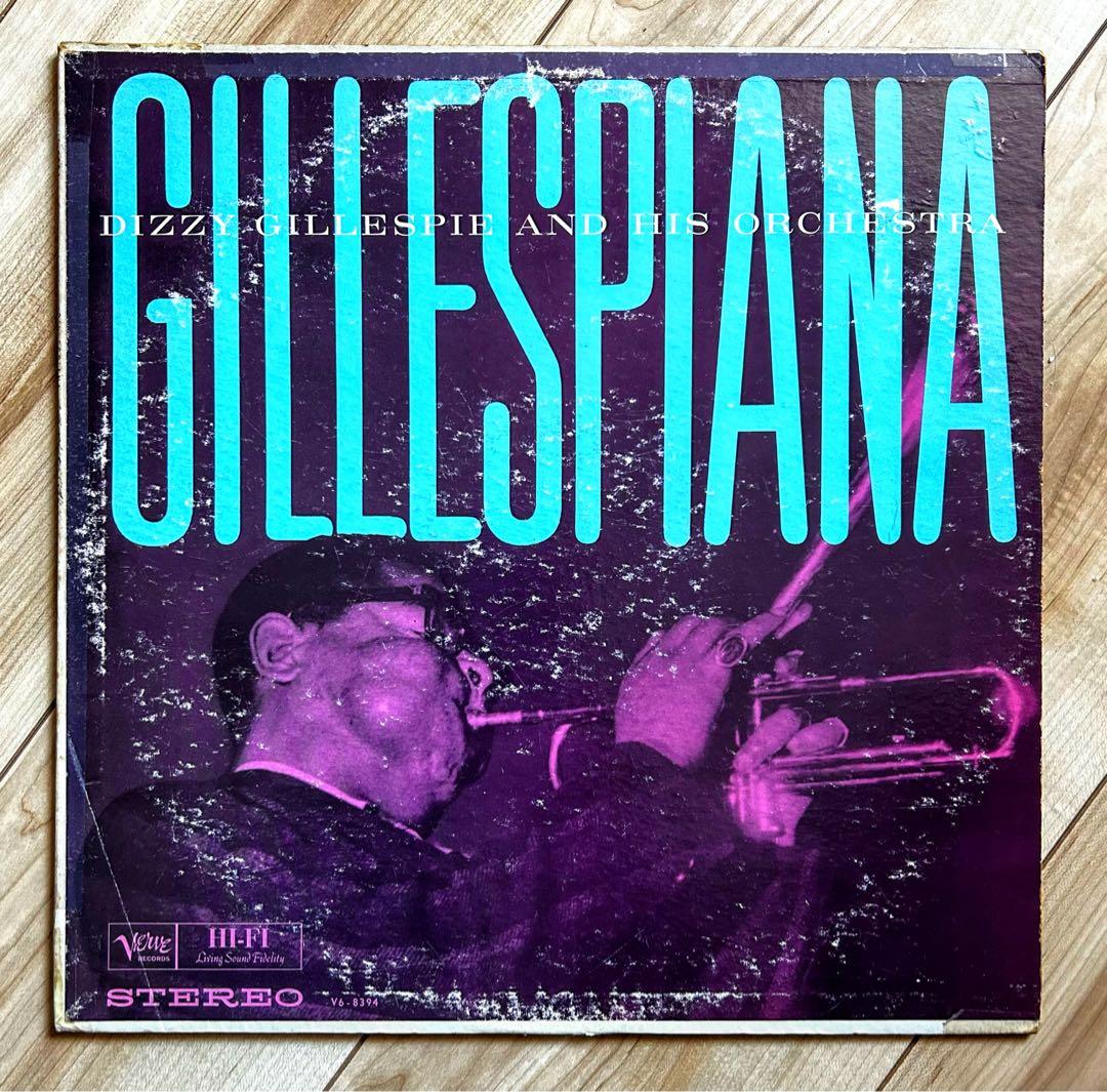 Dizzy Gillespie Gillespianaアフロキューバン傑作US盤