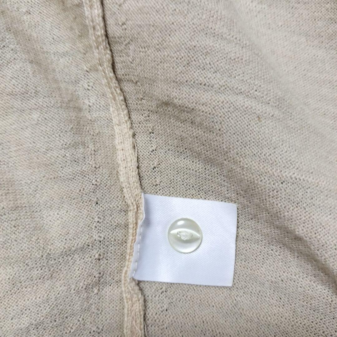 美品　JOHN SMEDLEY ベージュ カーディガン　七分袖ニット　セット
