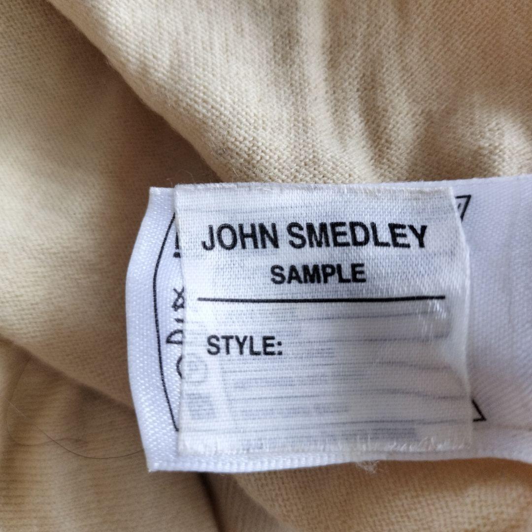 美品　JOHN SMEDLEY ベージュ カーディガン　七分袖ニット　セット