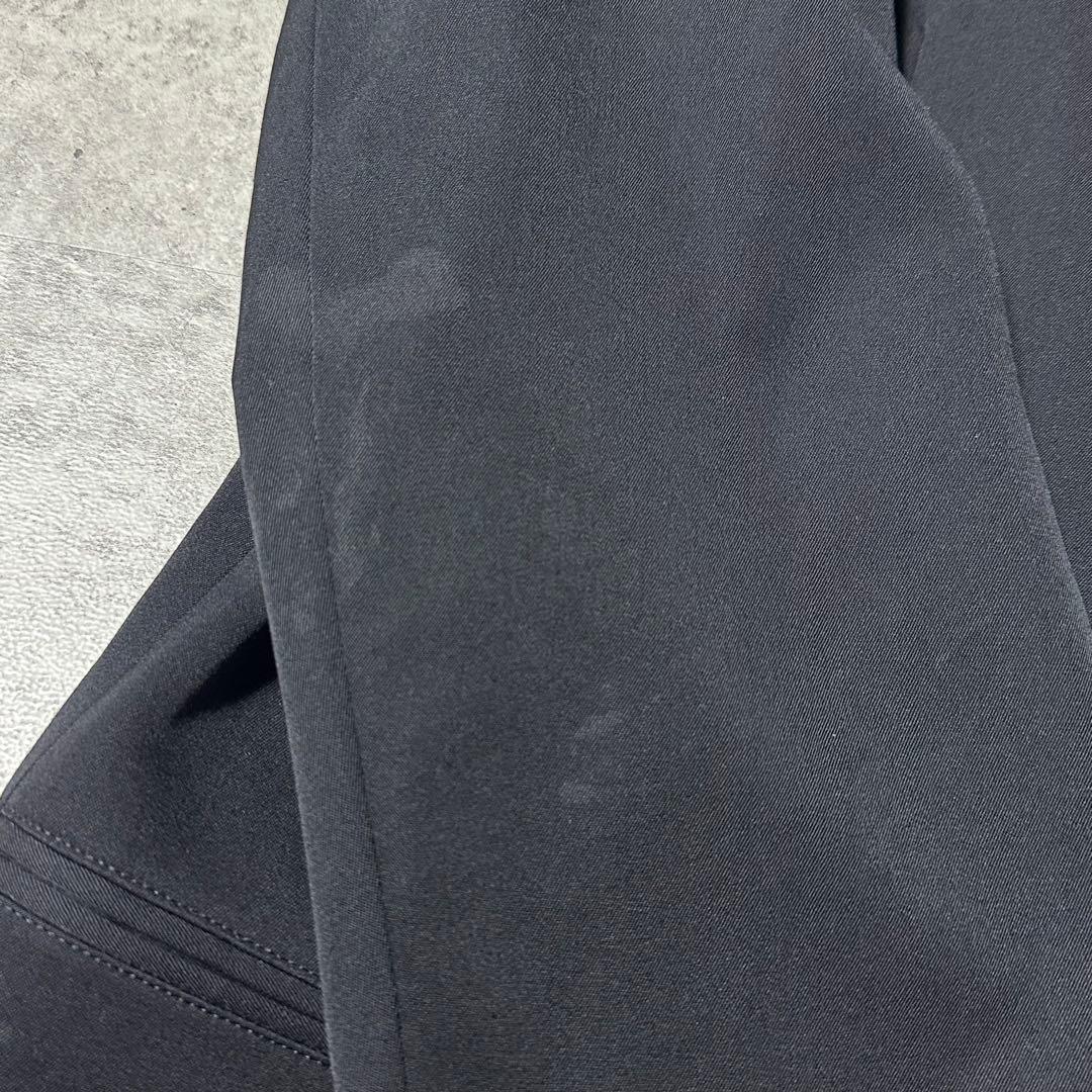 Y's for men 90s 黒 ウールギャバ セットアップ 4ボタン ワイド