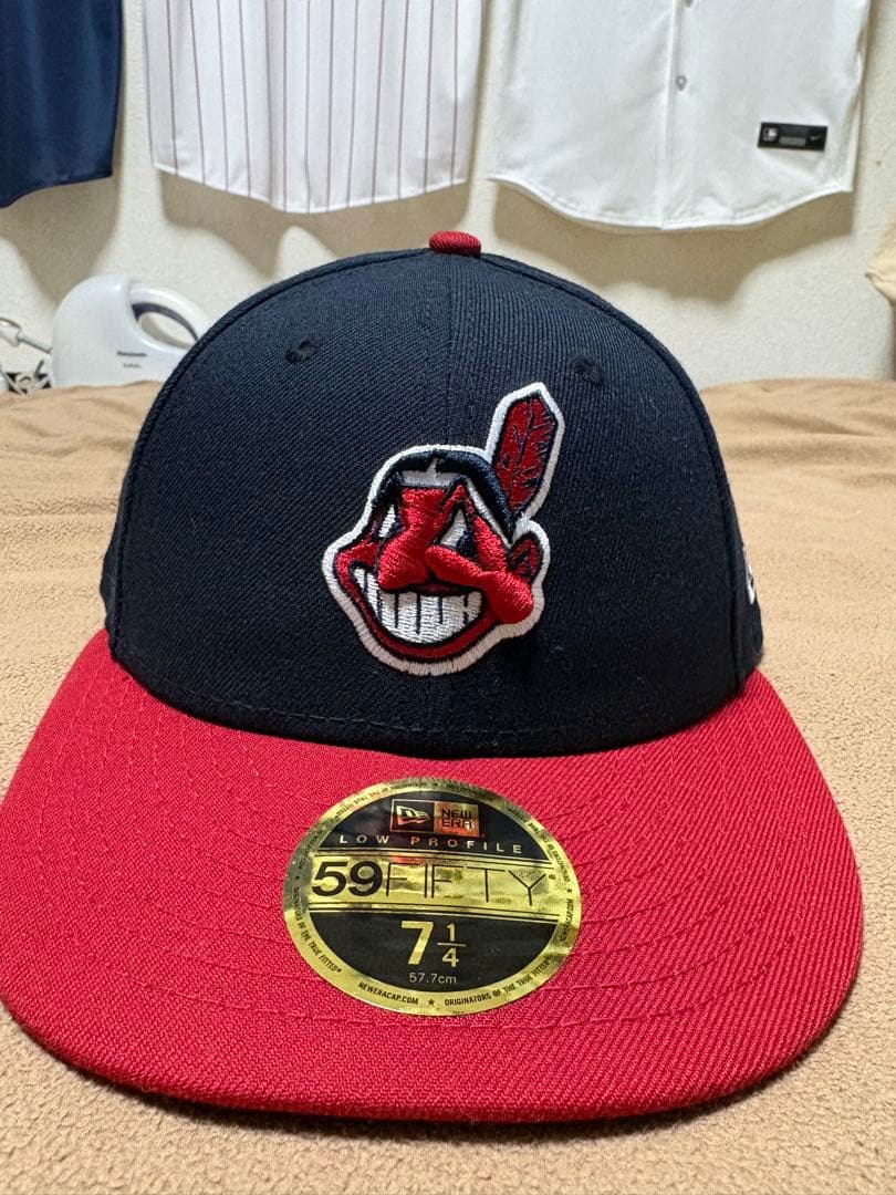 New Era 59FIFTY キャップ クリーブランドインディアンス 57.7