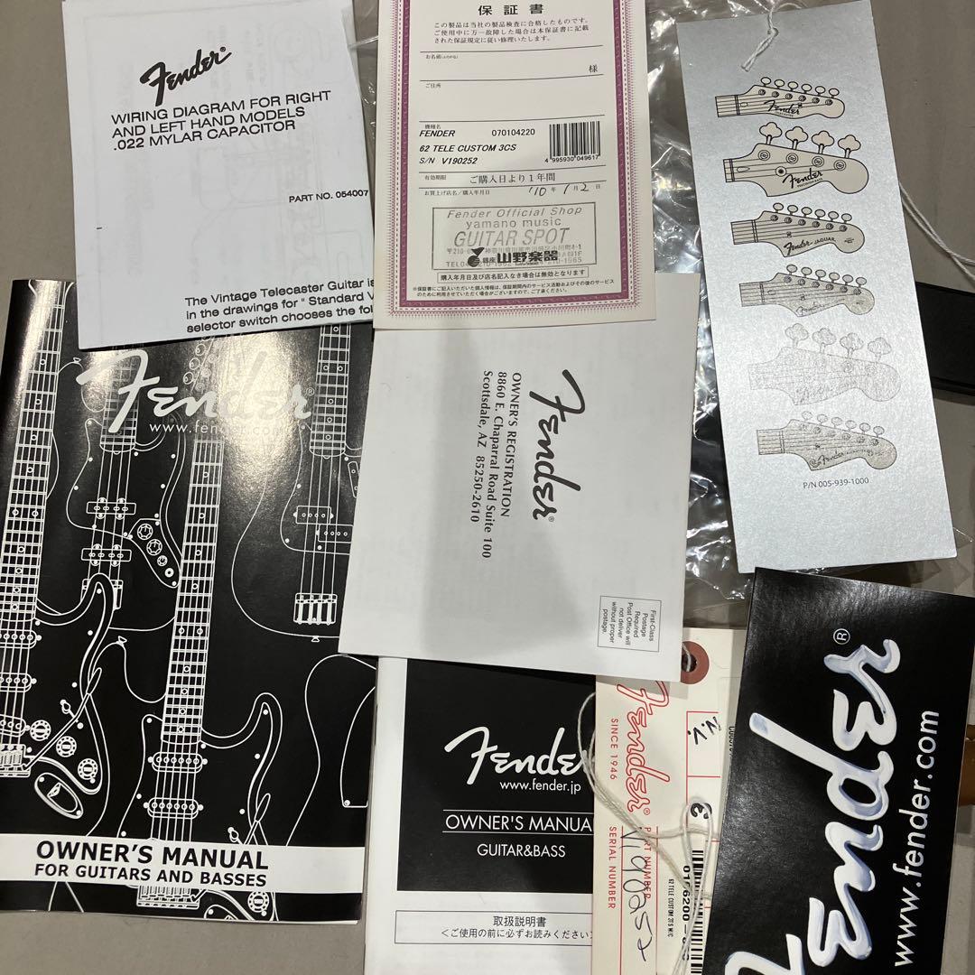 fender アメビン　custom telecaster 2009